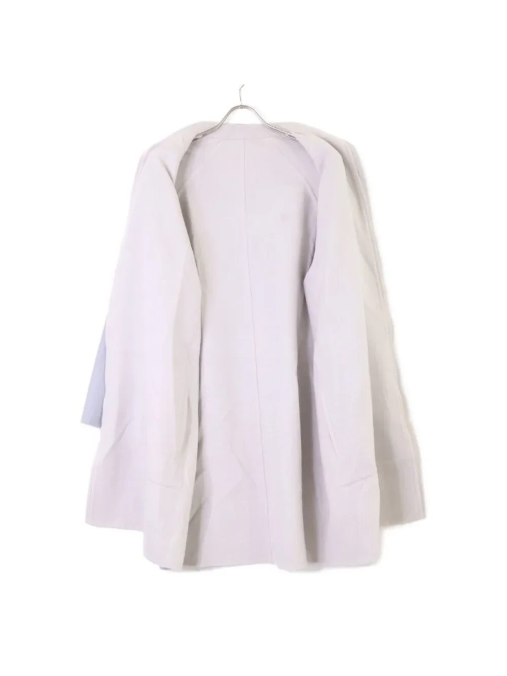 Hermes Double Face Cashmere Zip Coat 36